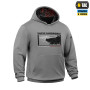 M-Tac кофта Hoodie Чорні Запорожці Cotton Hard Light Grey