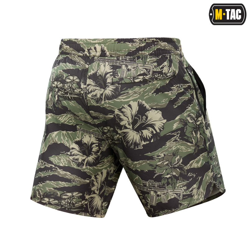 M-Tac шорти Holiday Tiger flowers Green