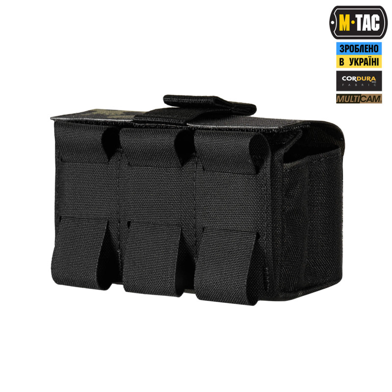 M-Tac підсумок під 12 калібр на 10 набоїв Elite Multicam Black