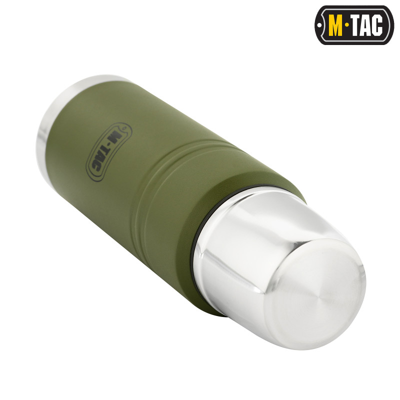 M-Tac термос 750 мл олива/нерж.