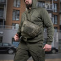 M-Tac сумка Sphaera Hex Hardsling Bag Large з липучкою Elite Ranger Green