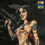 M-Tac панель для нашивок Tactical girl RPG 900x1300 Black MC