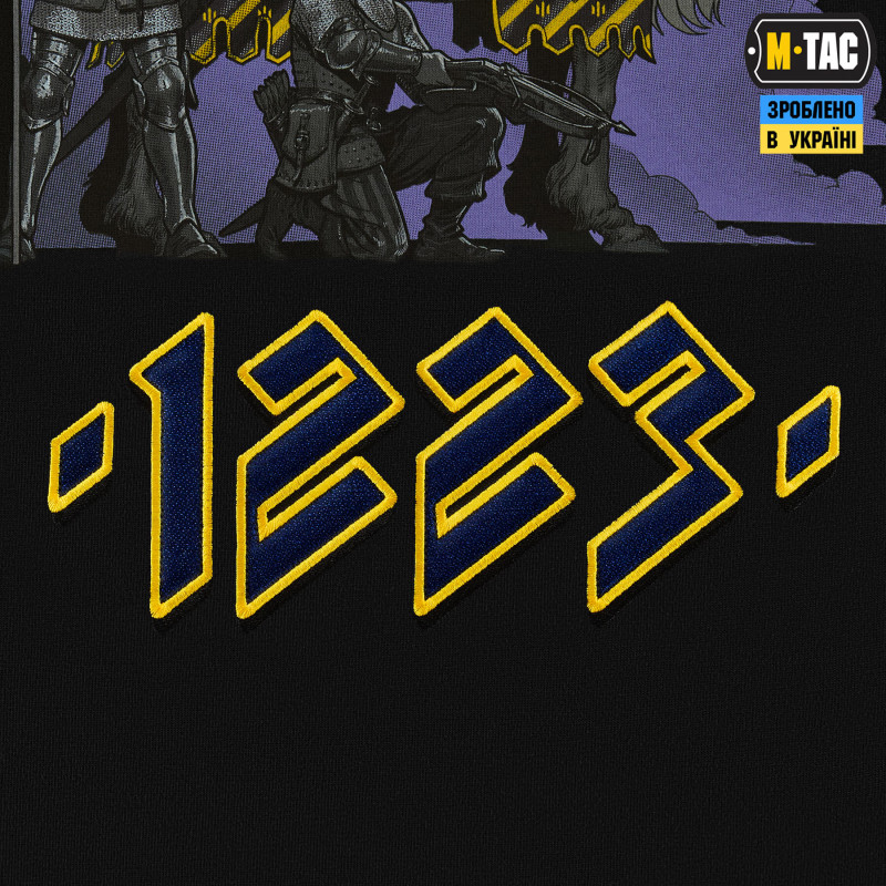 M-Tac футболка 1223 Embroidery Cotton Hard Black