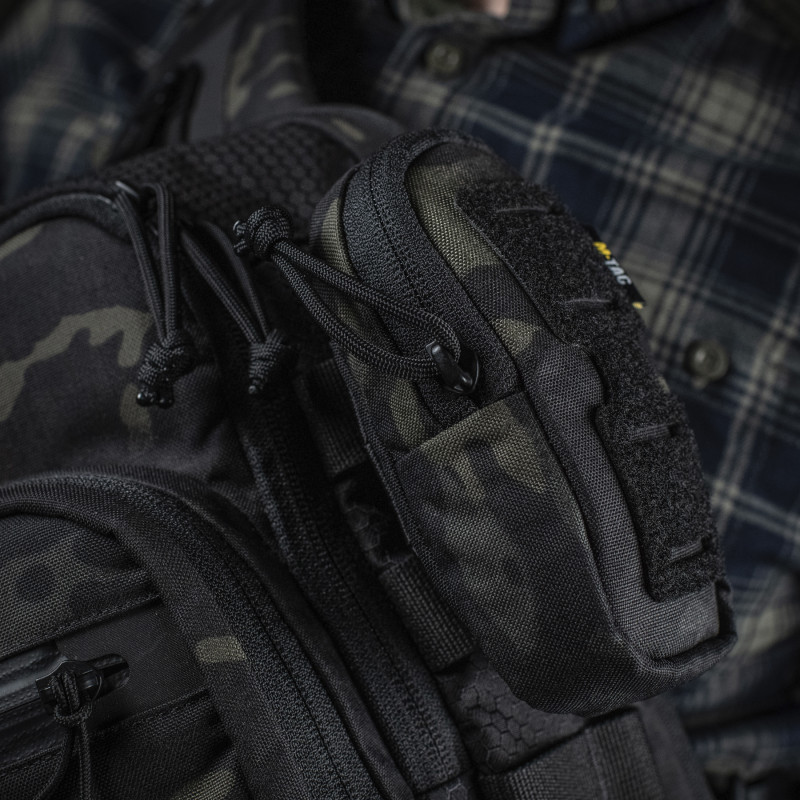 M-Tac підсумок утилітарний плечовий Elite Gen.II Multicam Black
