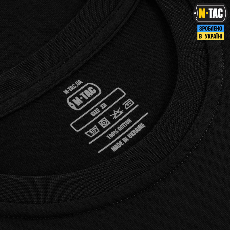 M-Tac футболка 1223 Embroidery Cotton Hard Black