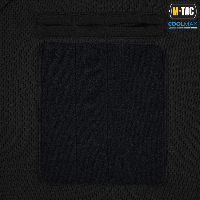 M-Tac поло Elite Tactical Coolmax Black/Dark Navy Blue