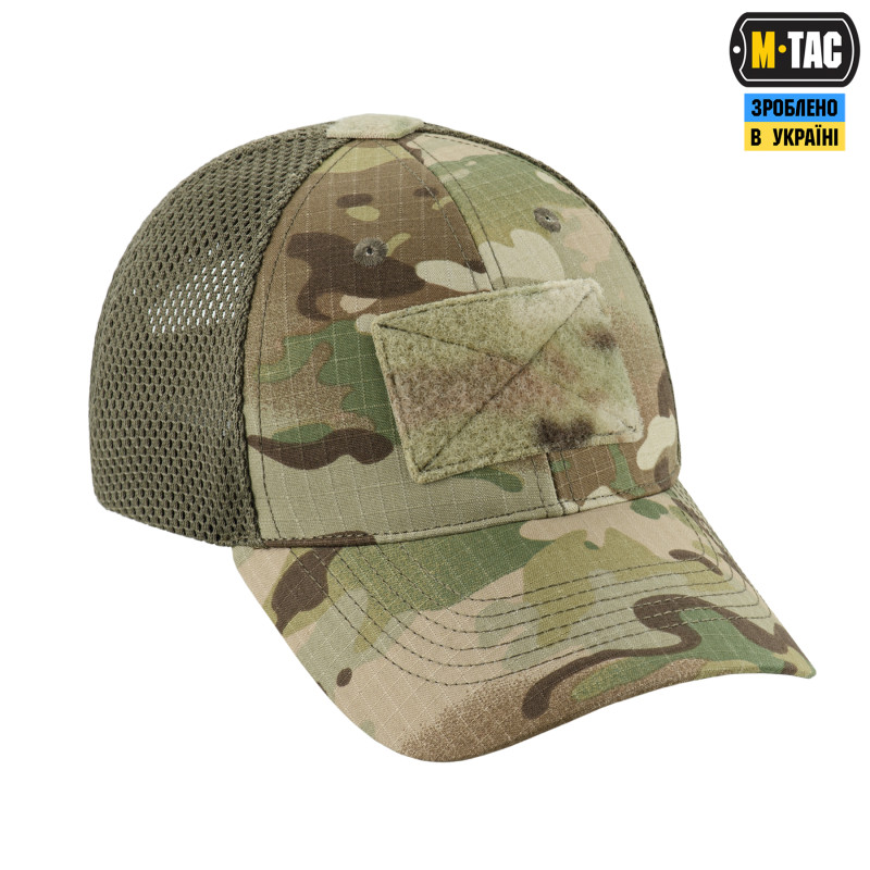 M-Tac бейсболка тактична з сіткою Rip-Stop MC
