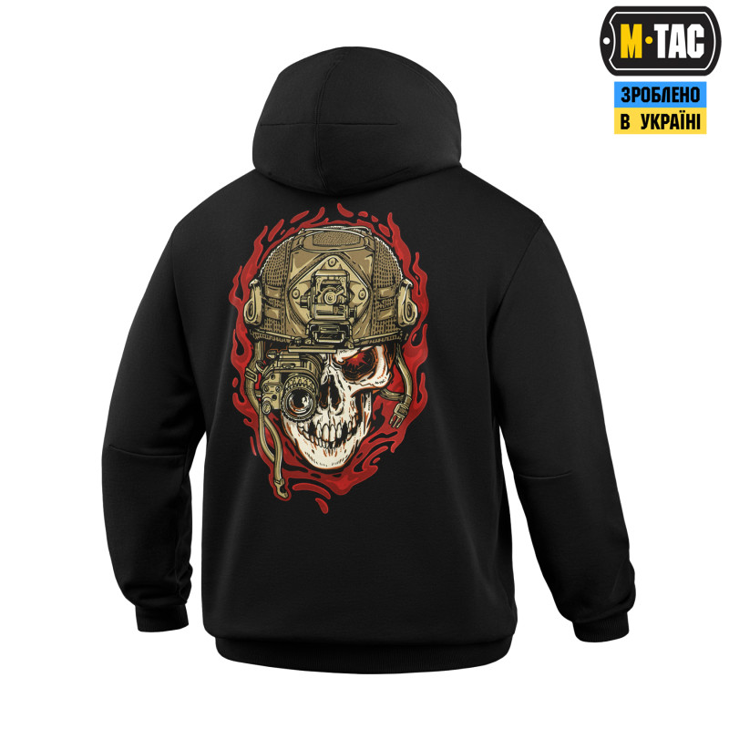 M-Tac кофта Hoodie Worn to the bone Black