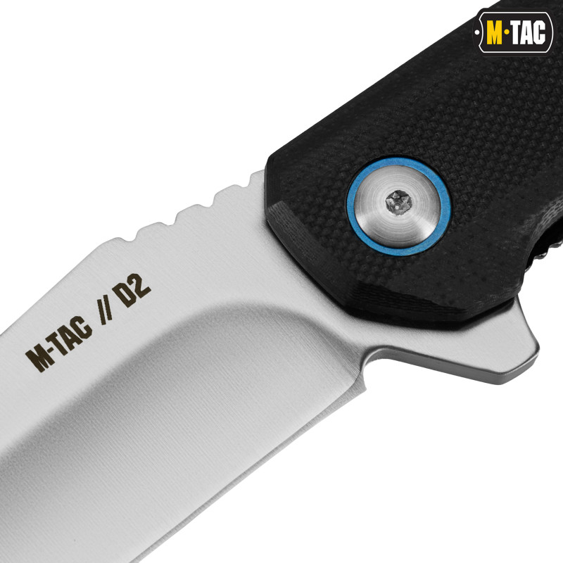 M-Tac ніж складний Type 23 Black/Steel