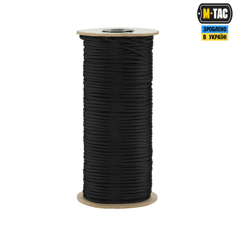 M-Tac паракорд 550 type III 100m Black