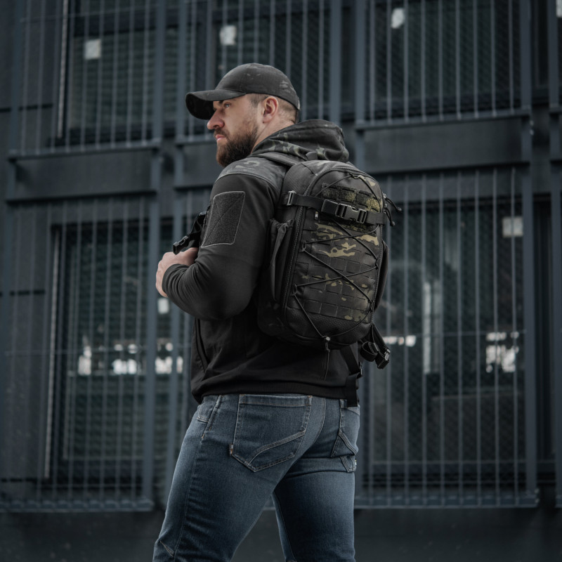 M-Tac рюкзак Sturm з ергономічними лямками Elite Multicam Black