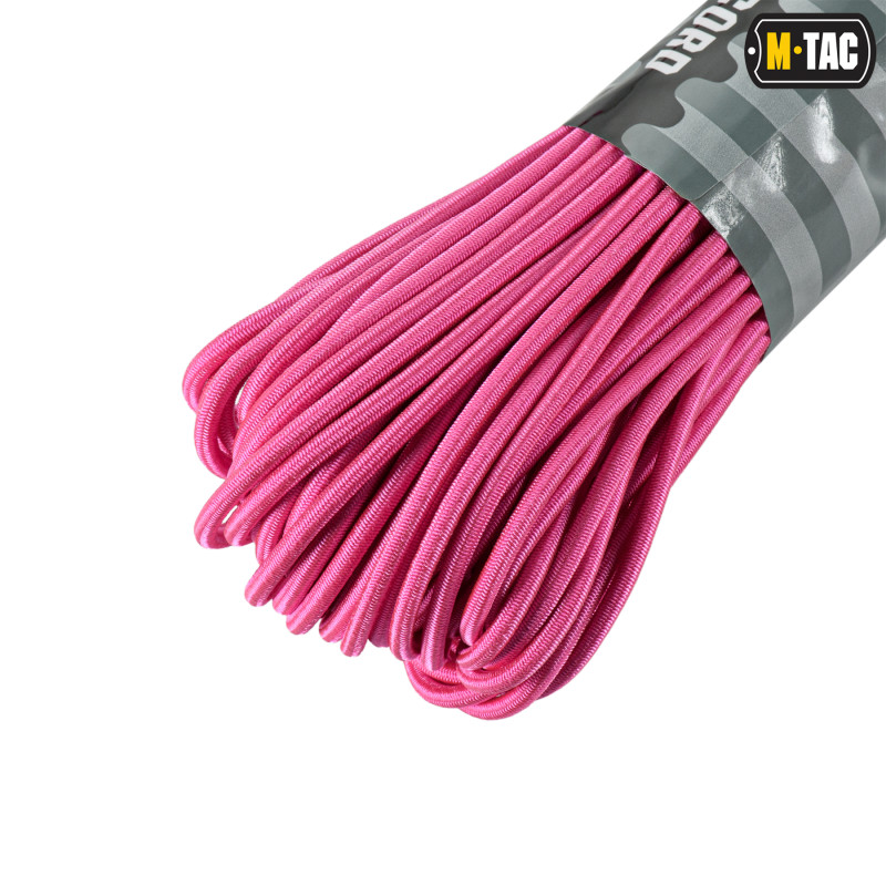 M-Tac паракорд Shock-Cord 3 mm Neon Pink 30м