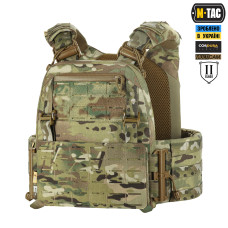 M-Tac плитоноска Cuirass FAST Elite Gen.II 2 клас захисту (розмір плити M) Multicam