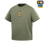 M-Tac футболка Orange Cat Cotton Hard Light Olive
