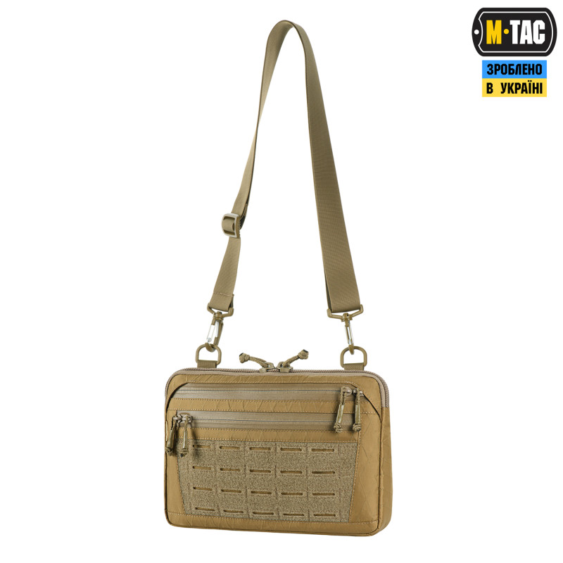 M-Tac сумка Admin Bag Medium X-PAC Elite з липучкою Coyote