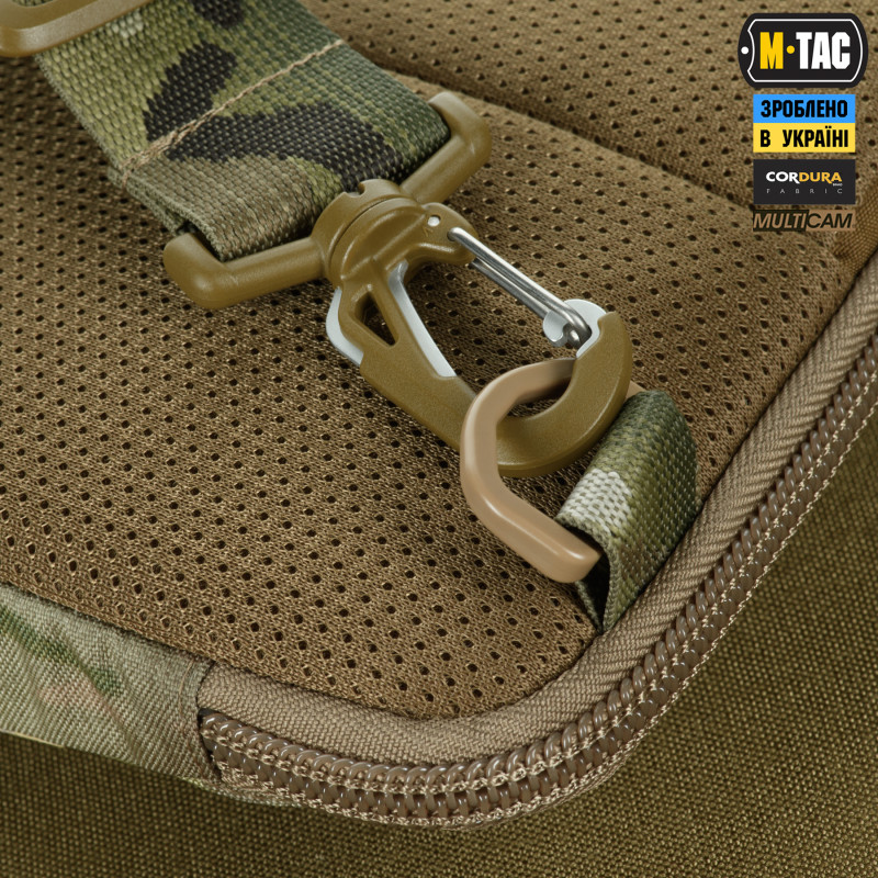 M-Tac сумка Admin Bag Medium Elite з липучкою Multicam (20 x 30 x 5 см)