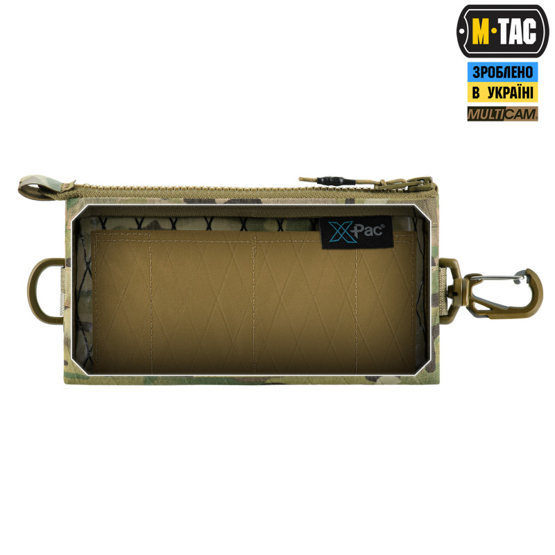 M-Tac гаманець горизонтальний з карабіном X-PAC Elite Multicam
