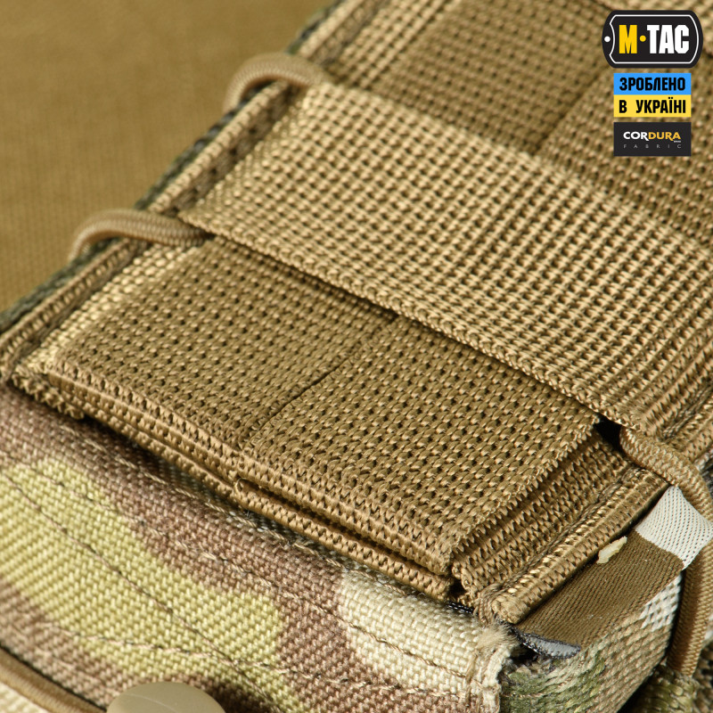 M-Tac підсумок для АК відкритий подвійний Gen.3 Laser Cut Multicam