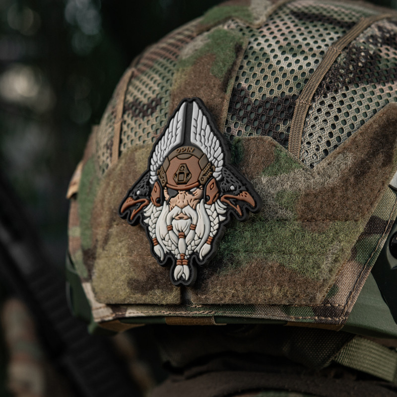 M-Tac нашивка Odin Tactical 3D PVC White/Coyote