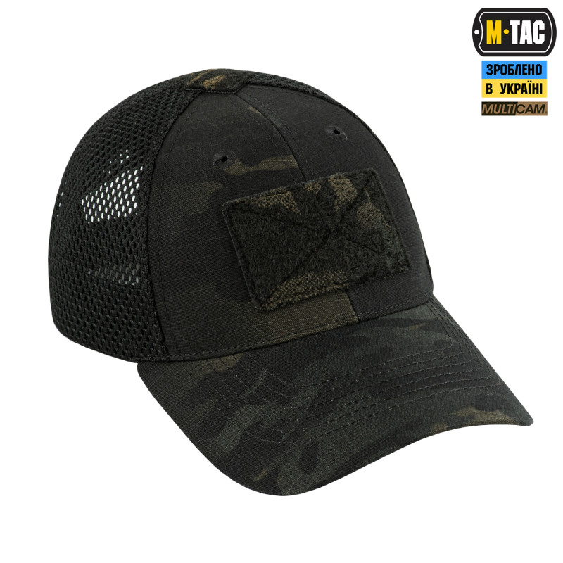 M-Tac бейсболка Elite тактична з сіткою NYCO Extreme Multicam Black
