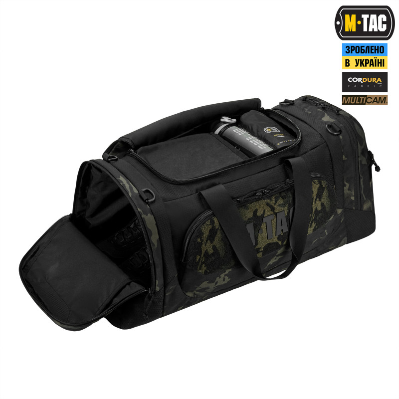 M-Tac сумка-баул Sport 70л Elite Multicam Black