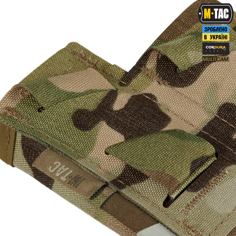 M-Tac підсумок подвійний для пістолетного магазина 30° Elite Multicam