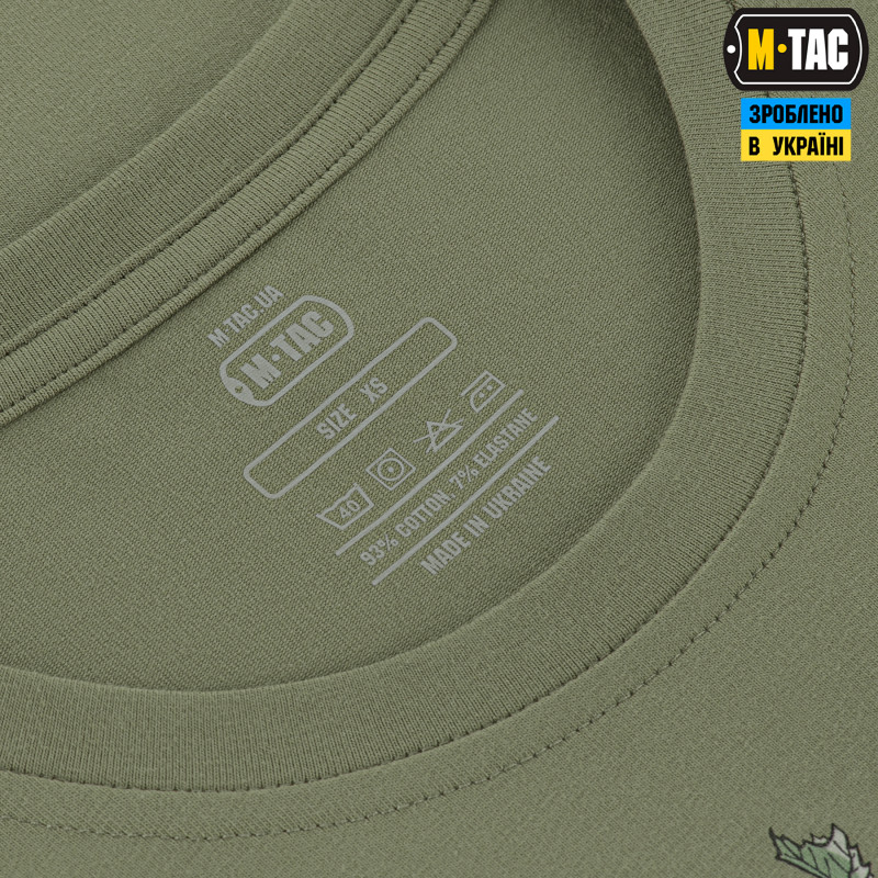M-Tac футболка Тризуб калина camo Light Olive