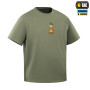 M-Tac футболка Orange Cat Cotton Hard Light Olive