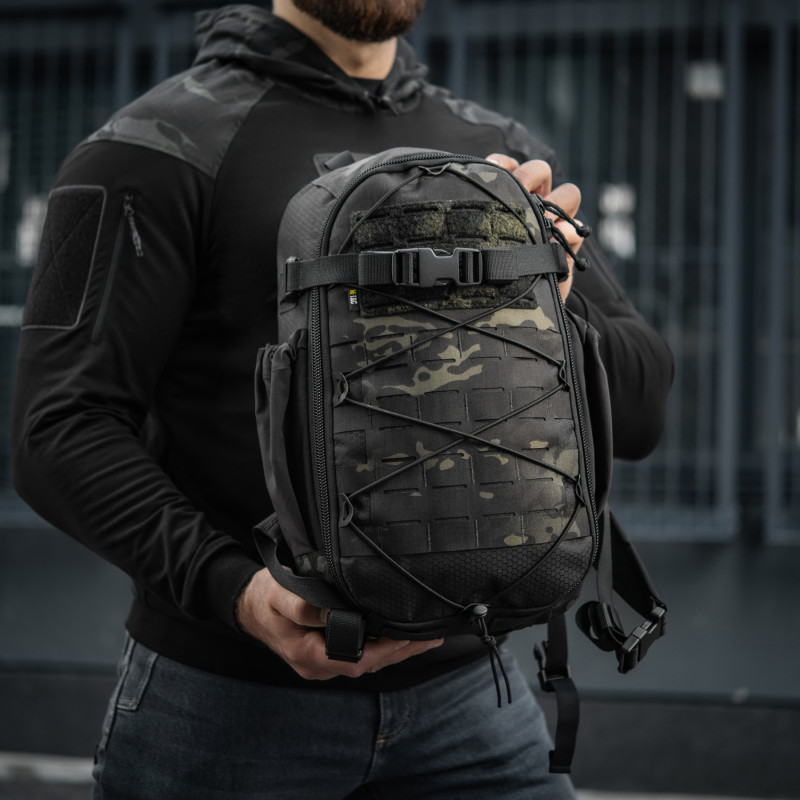 M-Tac рюкзак Sturm з ергономічними лямками Elite Multicam Black