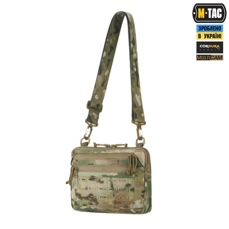 M-Tac сумка Admin Bag Medium Elite з липучкою Multicam (20 x 30 x 5 см)