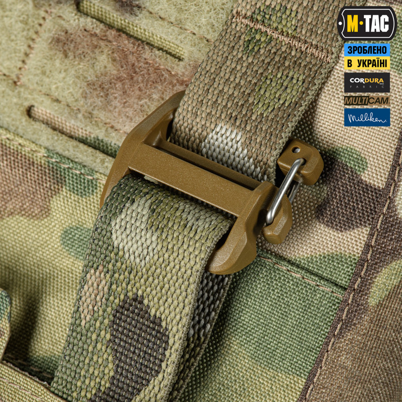 M-Tac плитоноска Cuirass Tiger FAST Elite (розмір плити М) Multicam