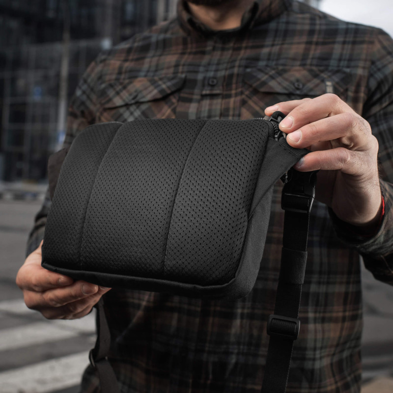 M-Tac сумка Admin Bag з липучкою Black