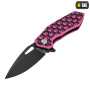 M-Tac ніж складний Type 12 Skull Black/Pink (Сорт 2)
