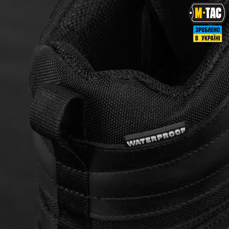 M-Tac черевики польові з утеплювачем Winter Cross Black