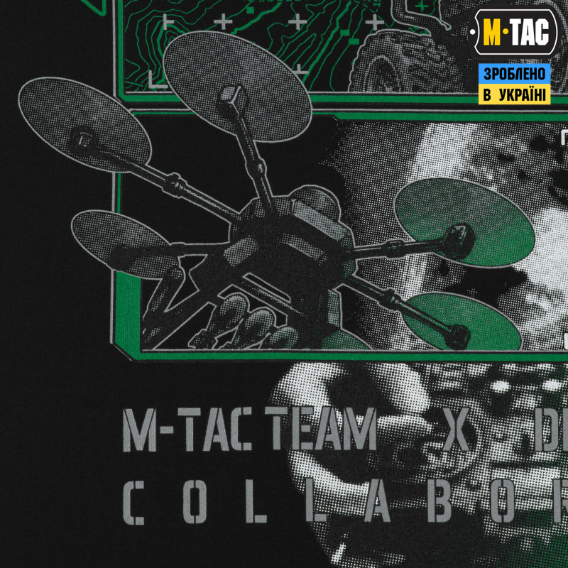 M-Tac футболка Drone Bat Azov Black