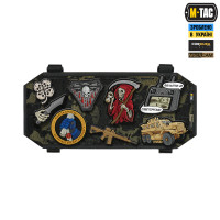 M-Tac велкро-панель на автомобільний сонцезахисний візор Elite Multicam Black