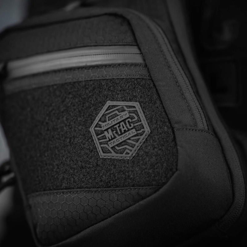 M-Tac сумка Sling Pistol Bag Hex з липучкою Black