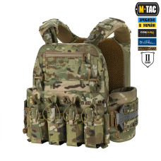 M-Tac плитоноска Cuirass Tiger Elite 2 клас захисту (розмір плити XL) Multicam