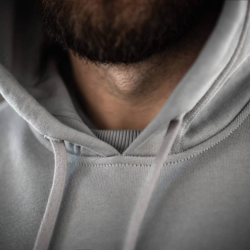 M-Tac кофта Hoodie Born by Revolution Oversize Hard Light Grey
