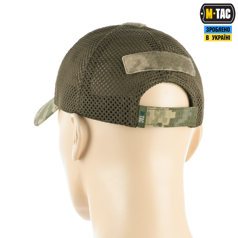 M-Tac бейсболка тактична з сіткою Rip-Stop MM14