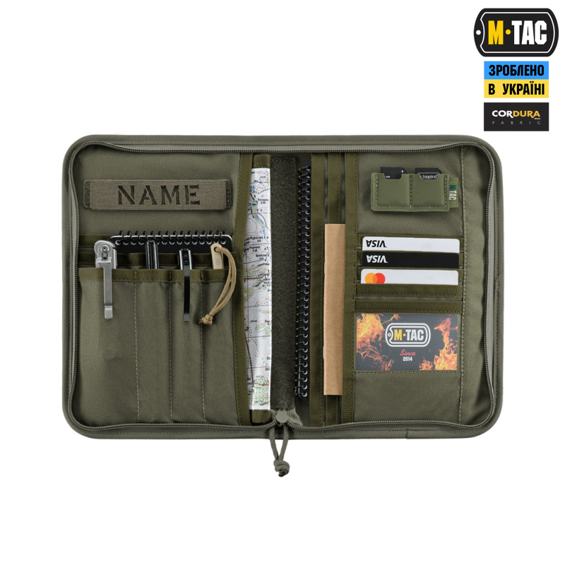 M-Tac планшет-органайзер А5 Elite Ranger Green