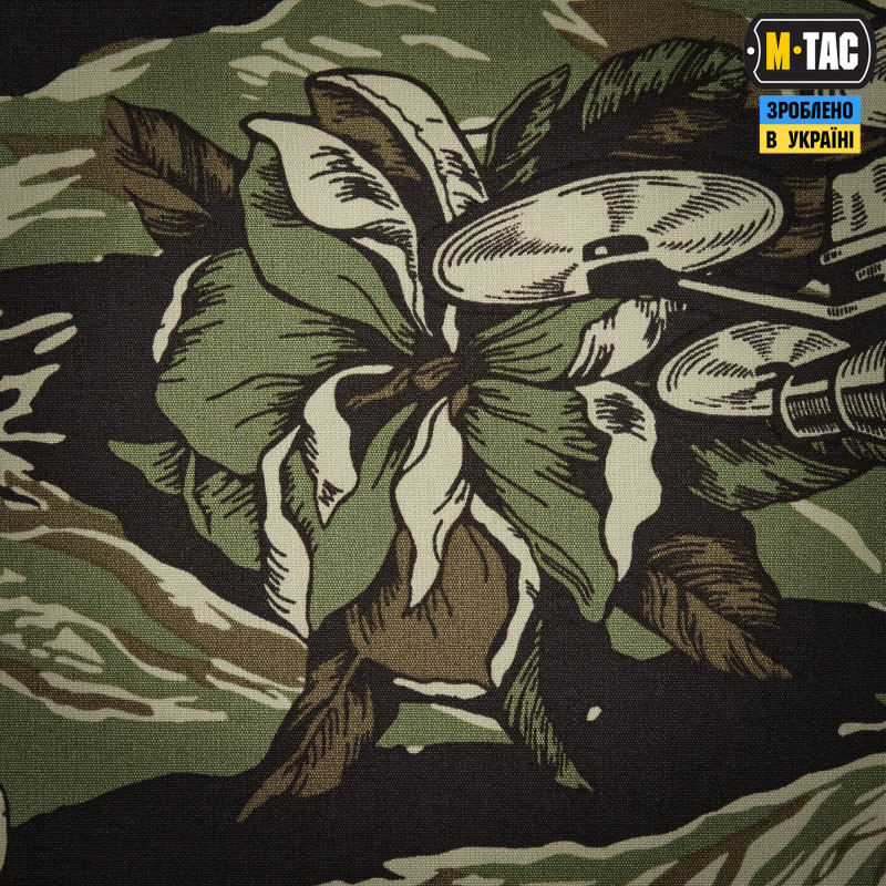 M-Tac Гавайська сорочка Tiger flowers Green