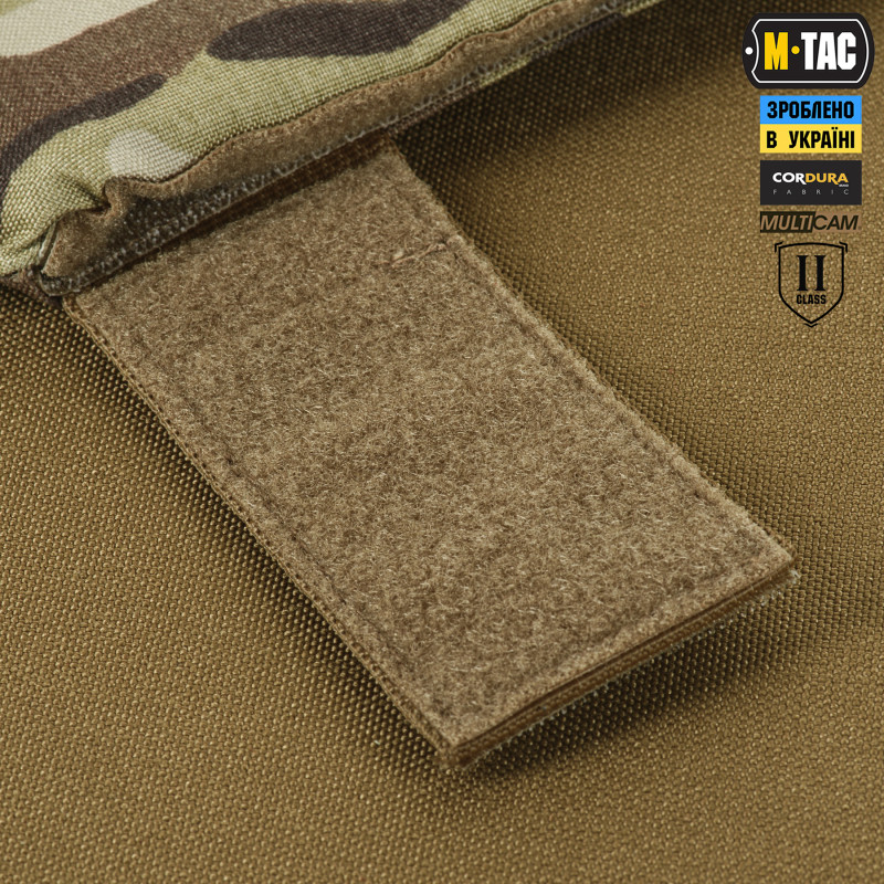 M-Tac фартух протиуламковий з балістичним пакетом 2 клас Laser Cut XL Multicam