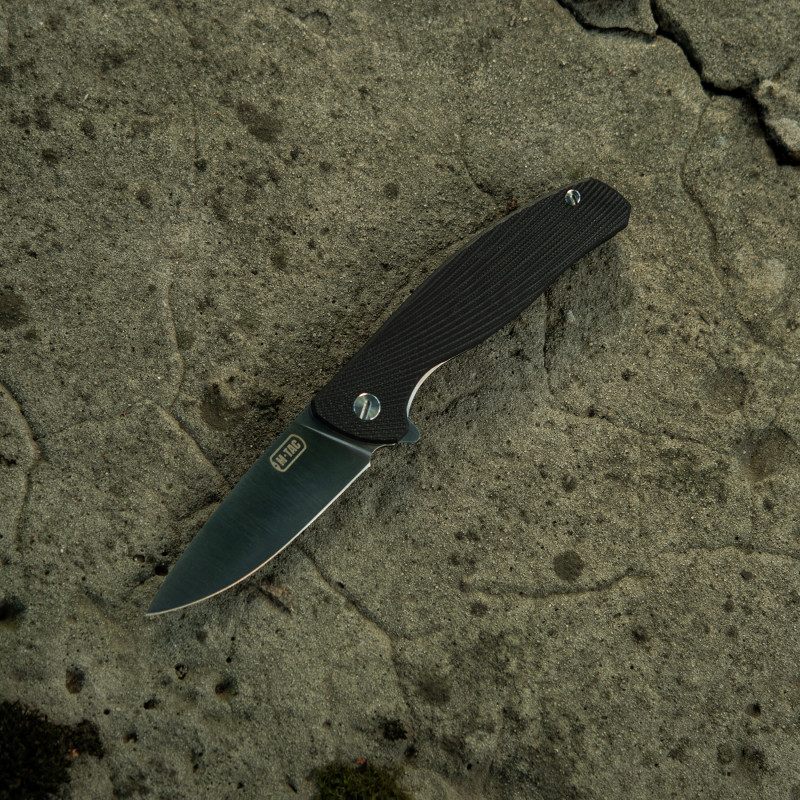 M-Tac ніж складаний Type 11 Black/Steel