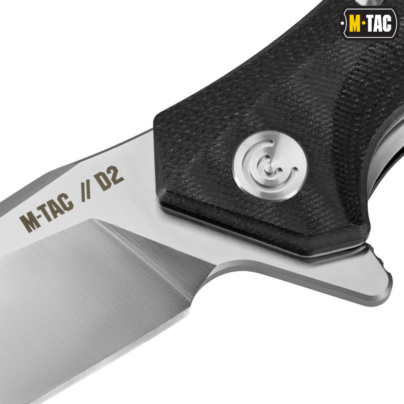 M-Tac ніж складний Type 20 Black/Steel