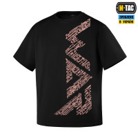 M-Tac футболка WAR Cotton Hard Black/Ash Rose