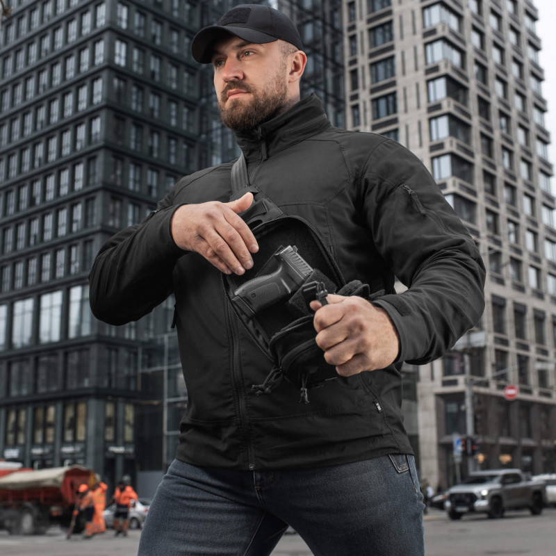 M-Tac сумка Sling Pistol Bag Hex Black