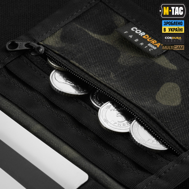 M-Tac гаманець Tactical Wallet Elite Multicam Black