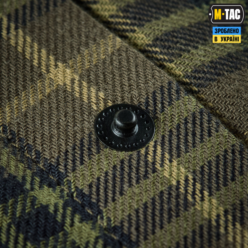M-Tac сорочка Tactical Cotton Shirt Black/МС
