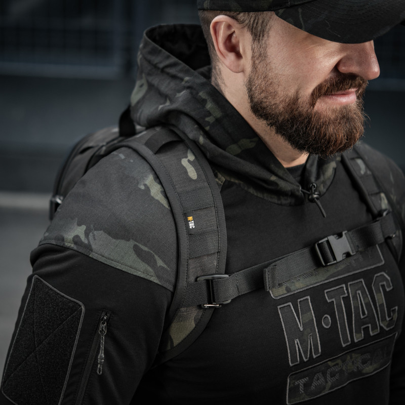 M-Tac рюкзак Sturm з ергономічними лямками Elite Multicam Black